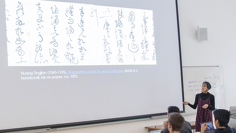 Art history class  Lullo