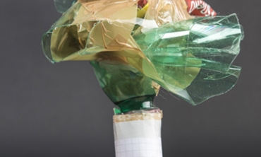 Bozzetto Sconosciuto, cardboard, plastic, tape, 2013